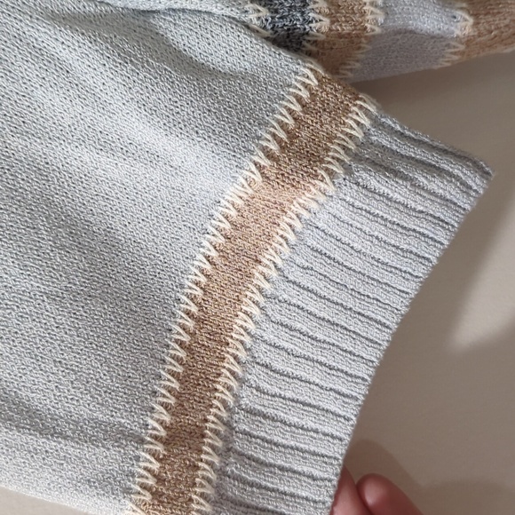 St John Sport Vintage Blue Wool Blend Cardigan Sweater - Picture 6 of 9